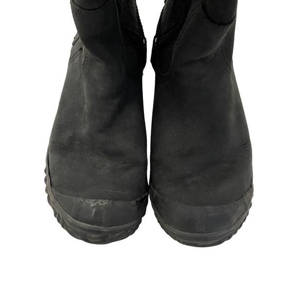 SOREL Black Western Style Leather Slim Boot SZ 6.5 - Picture 12 of 16